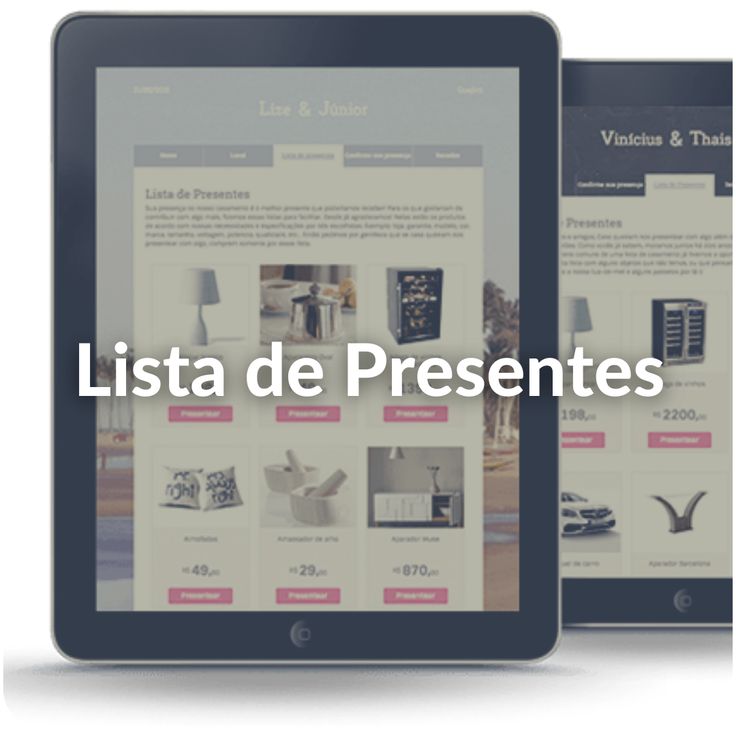 Lista de presentes virtual