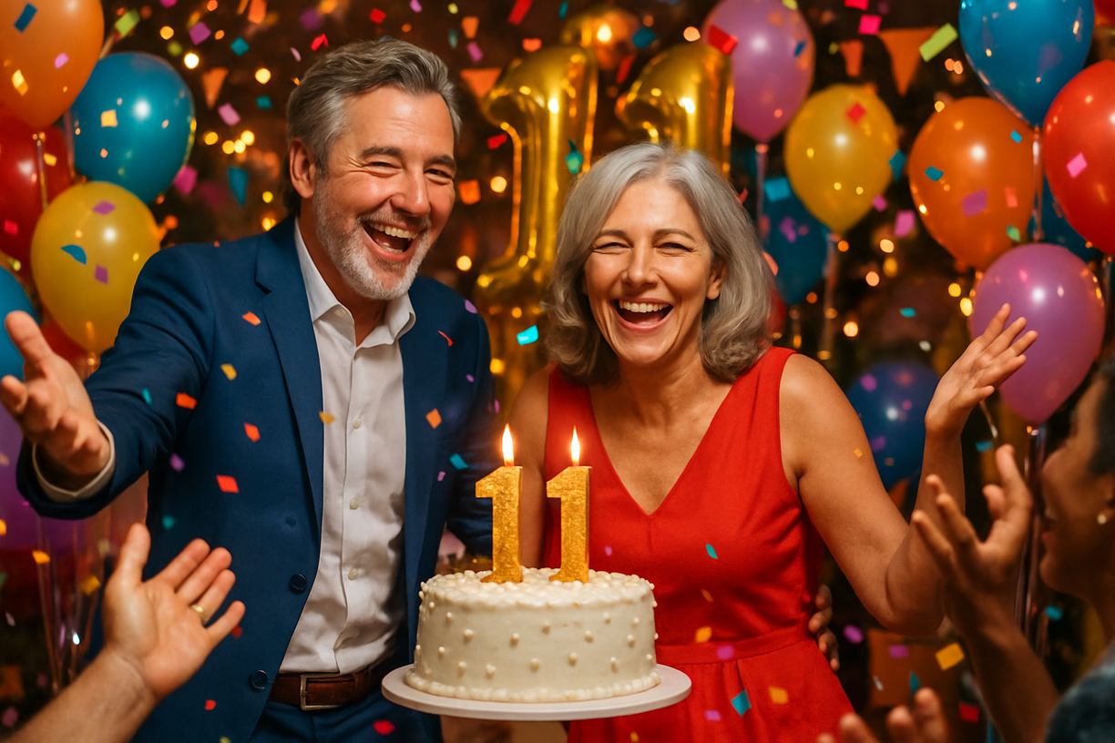 Bodas de 11 anos