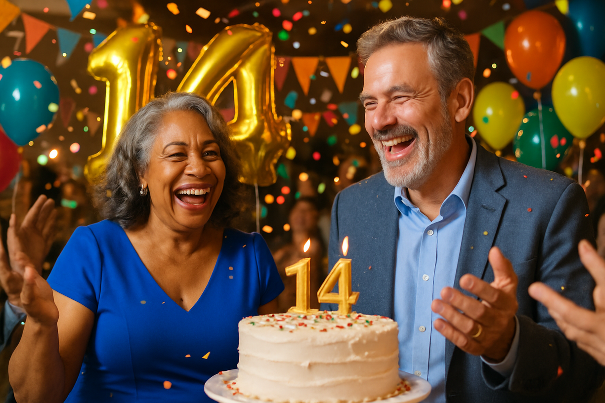 Bodas de 14 anos de casamento
