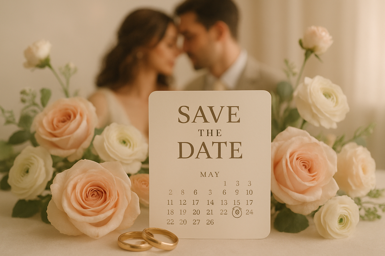 Save the date casamento